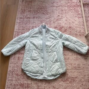 lululemon athletica Pale Blue Puffer Jacket